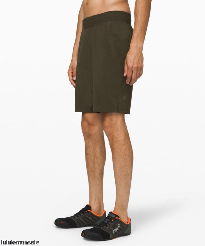 Lululemon Deutschland DELULU883 | Lululemon Deutschland Dark Olive Dhe Linerless Kurz 9